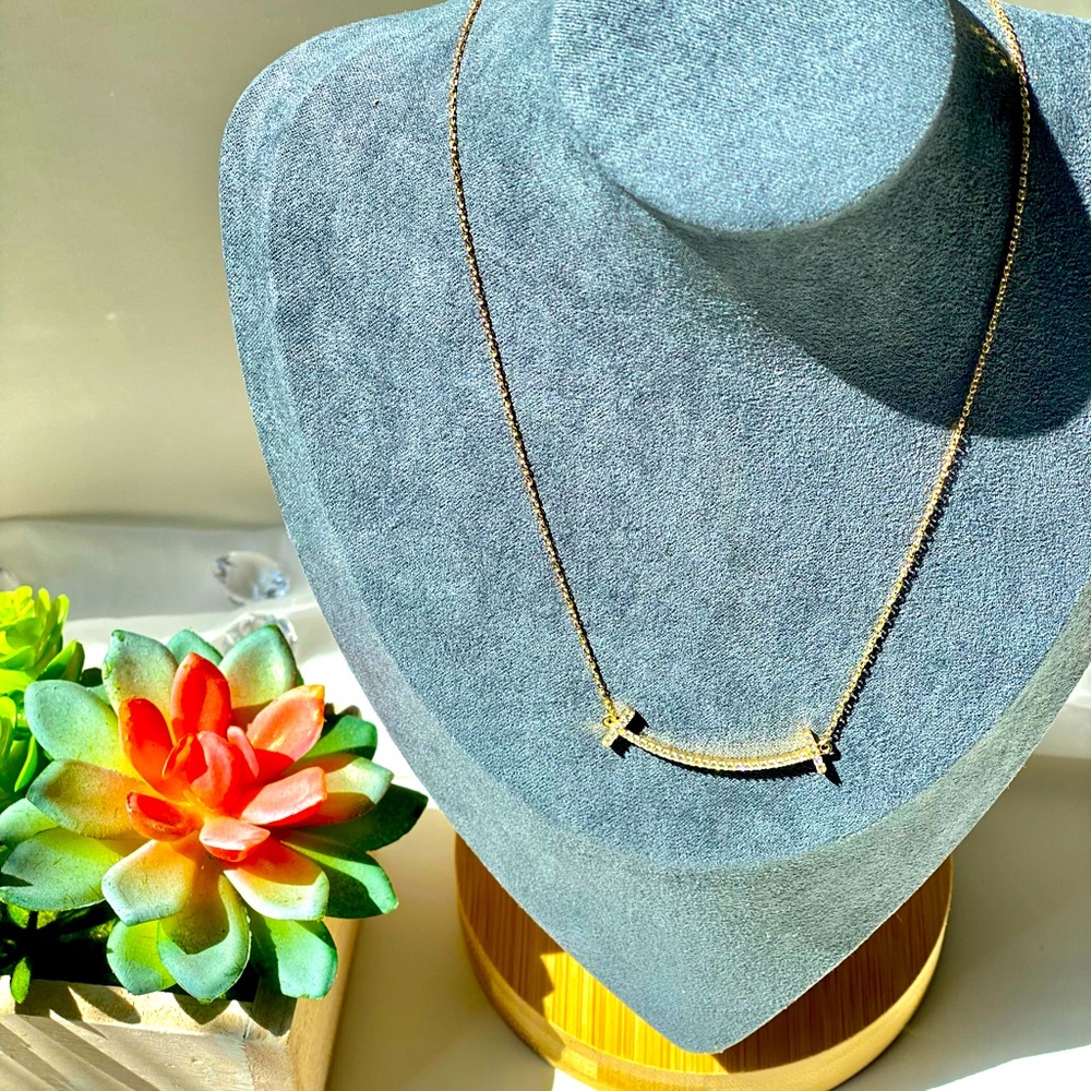 18K necklace SMILEY